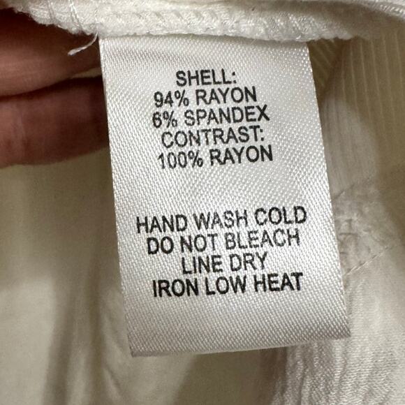 Lulus White Long Sleeve Ribbed Top Size L Layering Lightweight Semi Sheer Casual - Picture 5 of 6